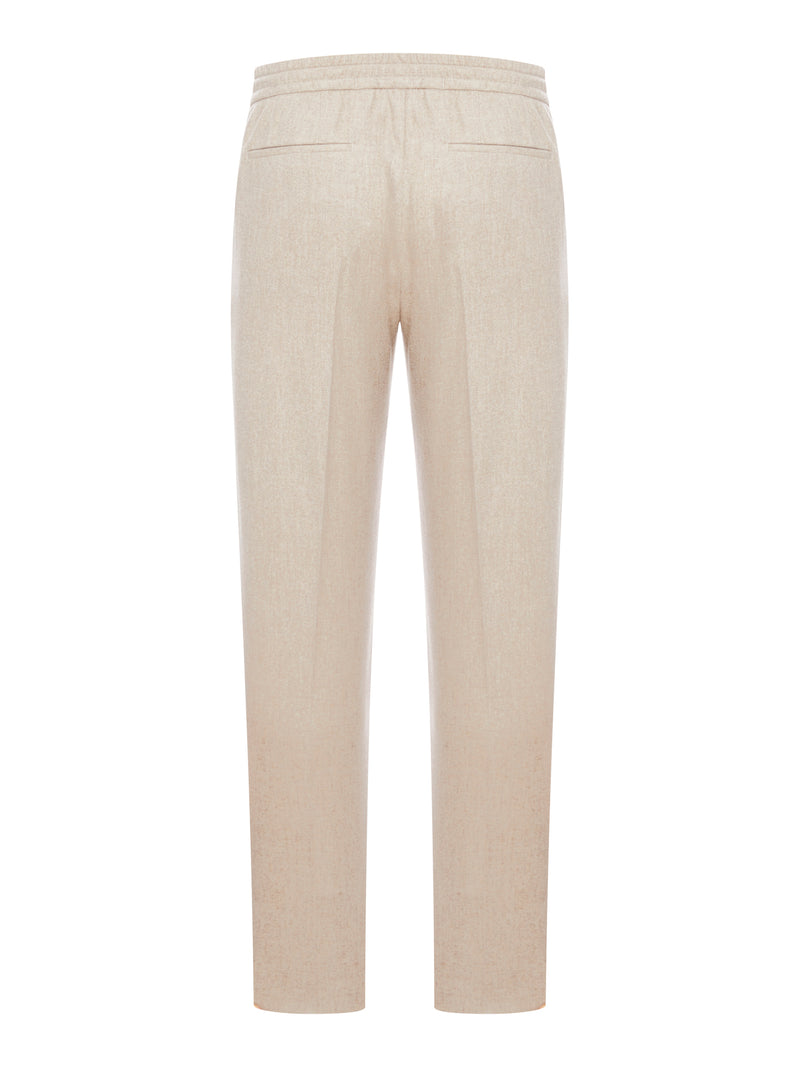 Suitnegozi PANTALONI DRAWSTRING IN LANA SETA E CASHMERE