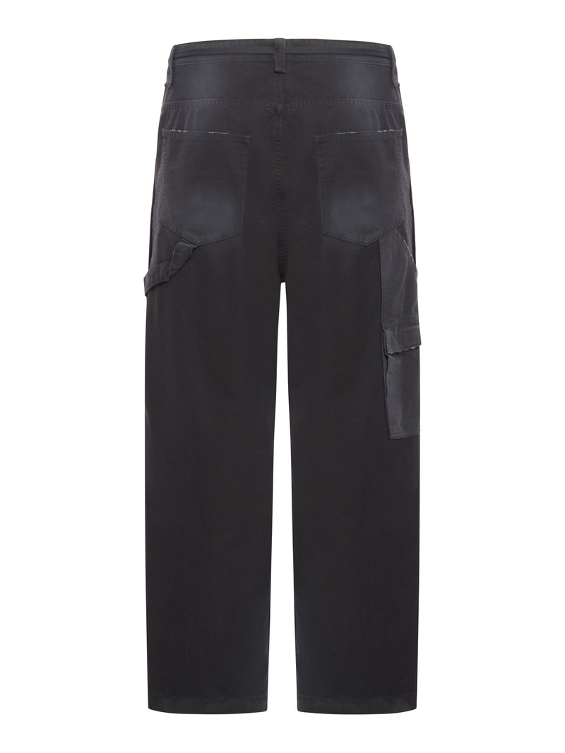 Suitnegozi PANTALONI SKATER CROPPED IN COTONE RIPSTOP