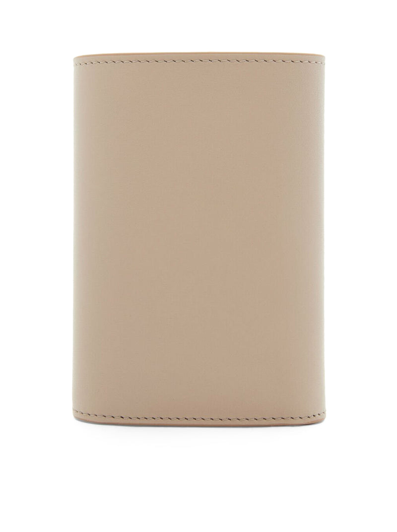 Suitnegozi Portafoglio Verticale Piccolo Pebble In Nappa Di Vitello