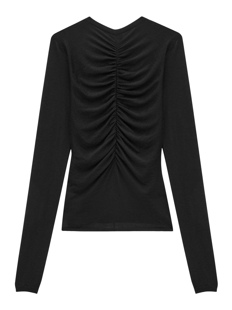 Suitnegozi PULLOVER ARRICCIATO IN CASHMERE LANA E SETA