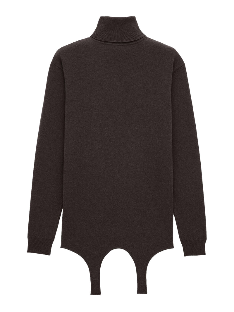 Suitnegozi PULLOVER DOLCEVITA IN CASHMERE CON GIARRETTIERA
