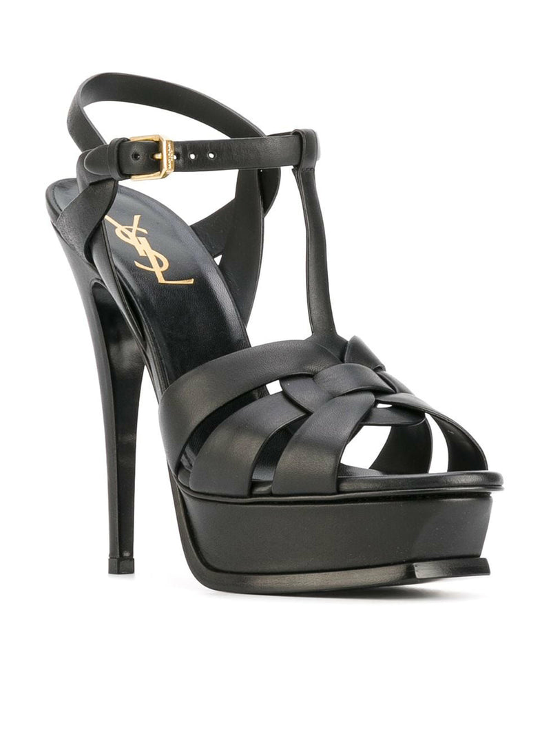 Suitnegozi SANDALI CON PLATEAU TRIBUTE IN MORBIDA PELLE