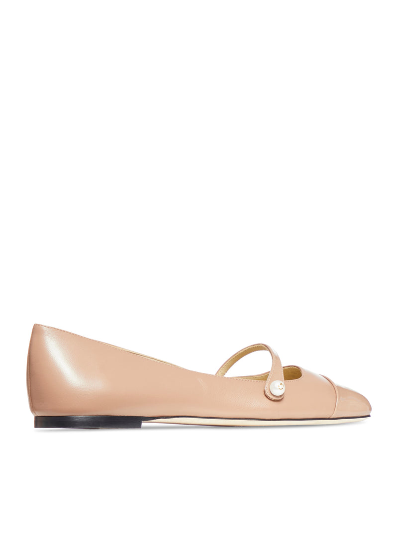 Suitnegozi Scarpe Basse In Nappa E Pelle Verniciata