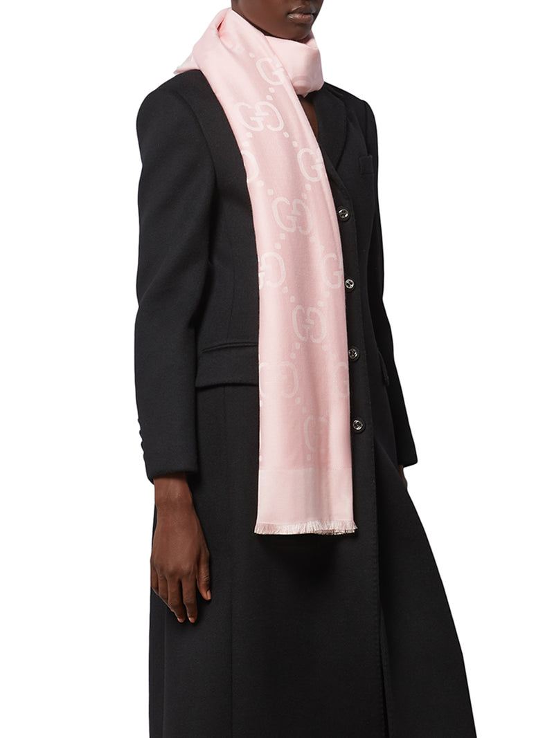 Suitnegozi SCIALLE IN LANA E SETA JACQUARD CON MOTIVO GG