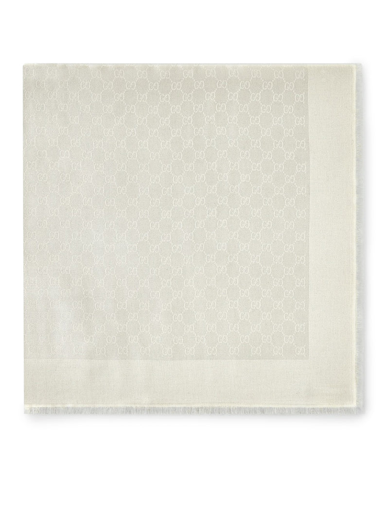 Suitnegozi SCIALLE IN SETA E COTONE JACQUARD CON MOTIVO GG