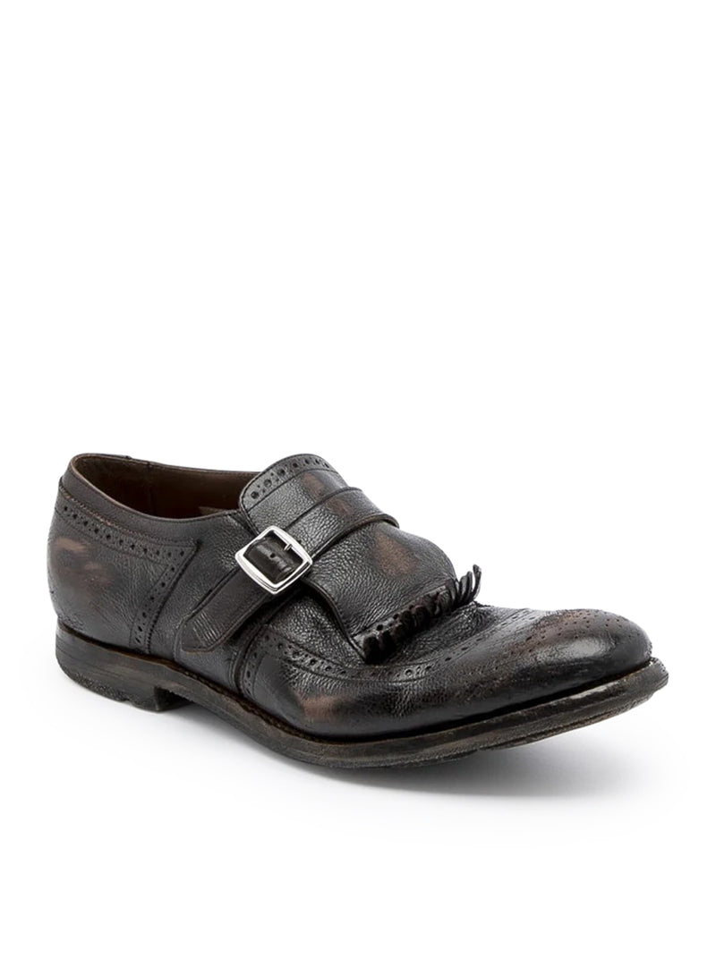 Suitnegozi Shanghai Monk Strap In Pelle Di Vitello Glacé