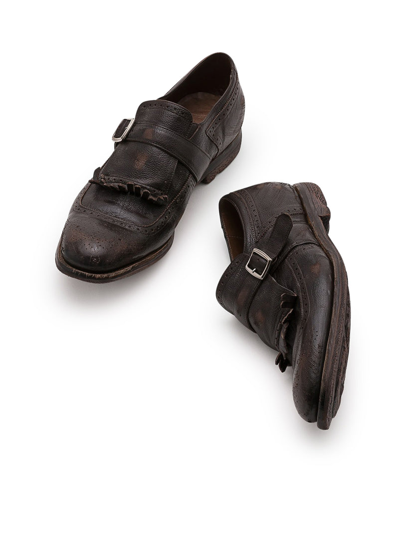 Suitnegozi Shanghai Monk Strap In Pelle Di Vitello Glacé