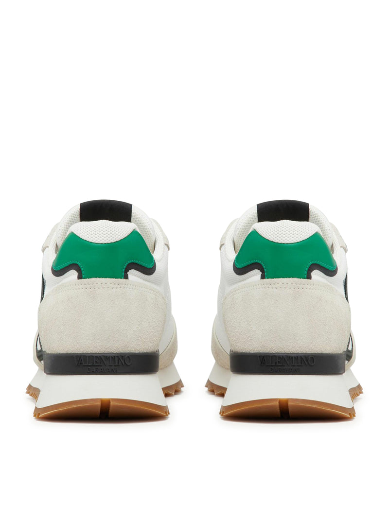 Suitnegozi SNEAKER LOW-TOP VLOGO PACE IN CROSTA TESSUTO E VITELLO