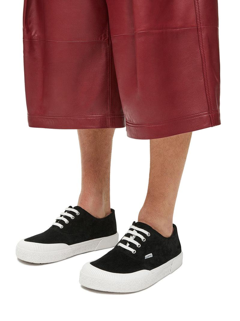 Suitnegozi Sneaker Stringate Terra Vulca In Pelle Scamosciata