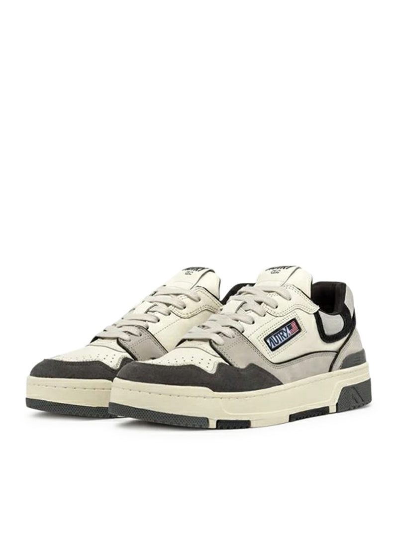 Suitnegozi SNEAKERS CLC LOW IN SUEDE E NABUK GRIGIO E NERO