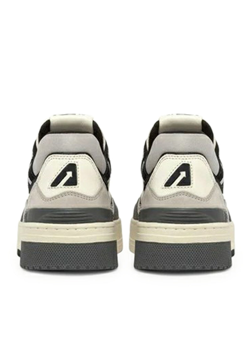 Suitnegozi SNEAKERS CLC LOW IN SUEDE E NABUK GRIGIO E NERO