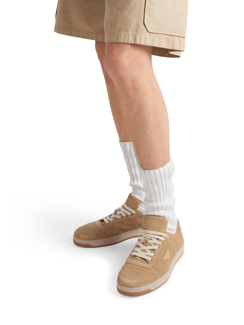 Suitnegozi Sneakers Downtown In Pelle Scamosciata Delavè