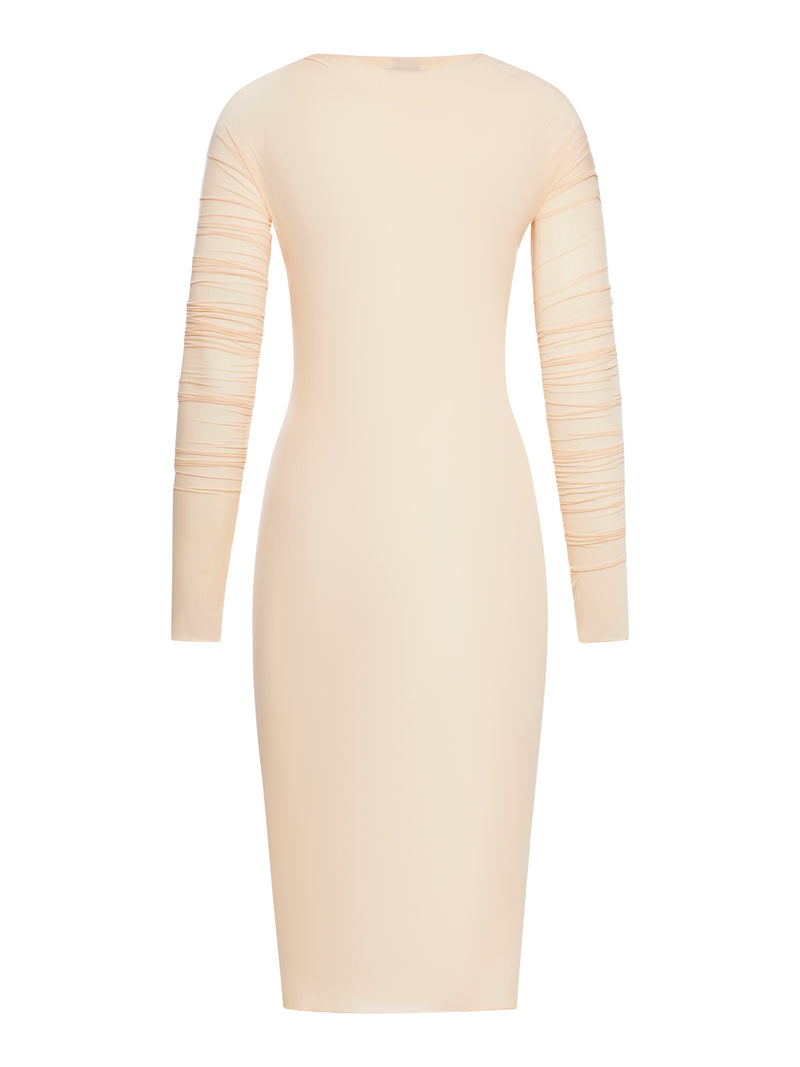 Suitnegozi Abito A Maniche Lunghe Drappeggiato