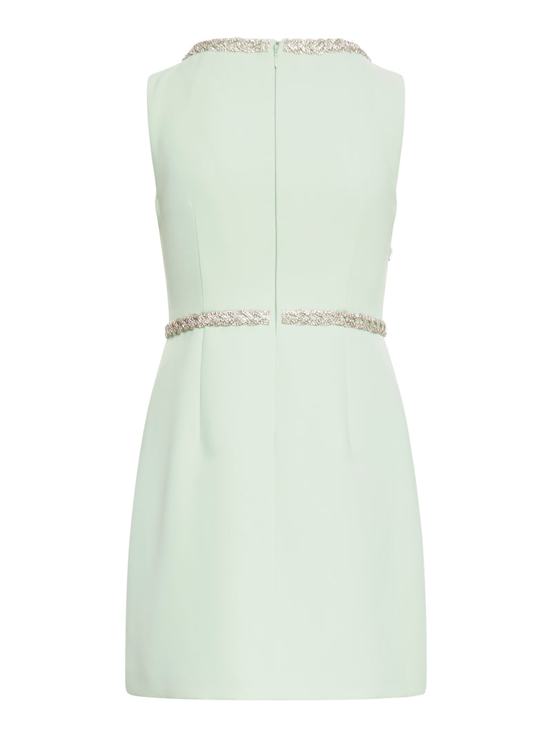 Suitnegozi ABITO MINI VERDE MENTA CON FIOCCHI