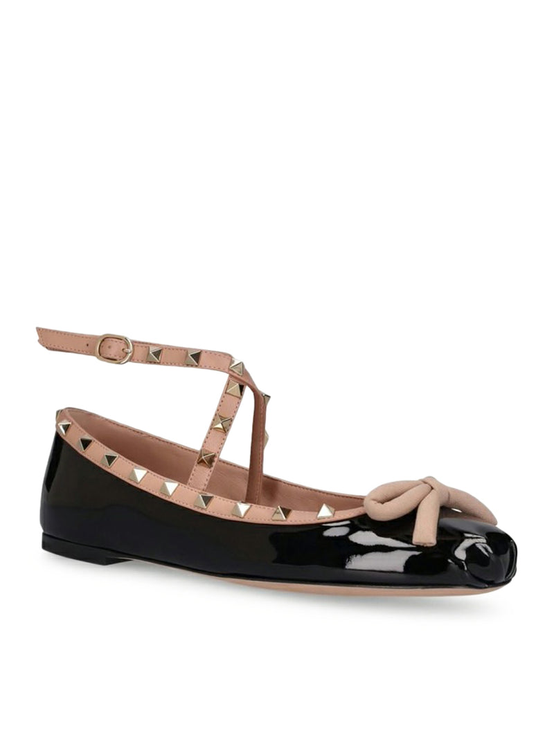 Suitnegozi Ballerine Rockstud In Vernice 5mm