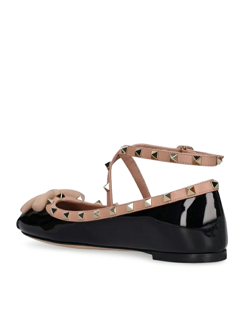Suitnegozi Ballerine Rockstud In Vernice 5mm