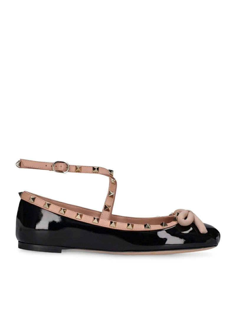 Suitnegozi Ballerine Rockstud in vernice 5mm