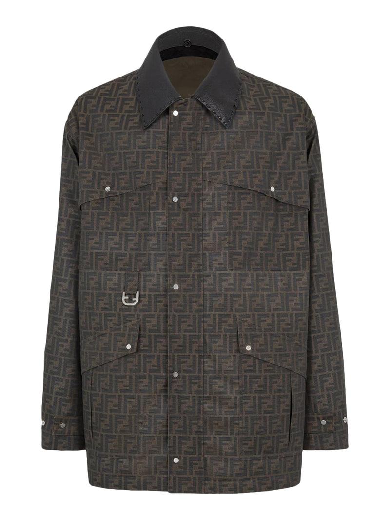 Suitnegozi Blouson In Jacquard FF Cerato Marrone