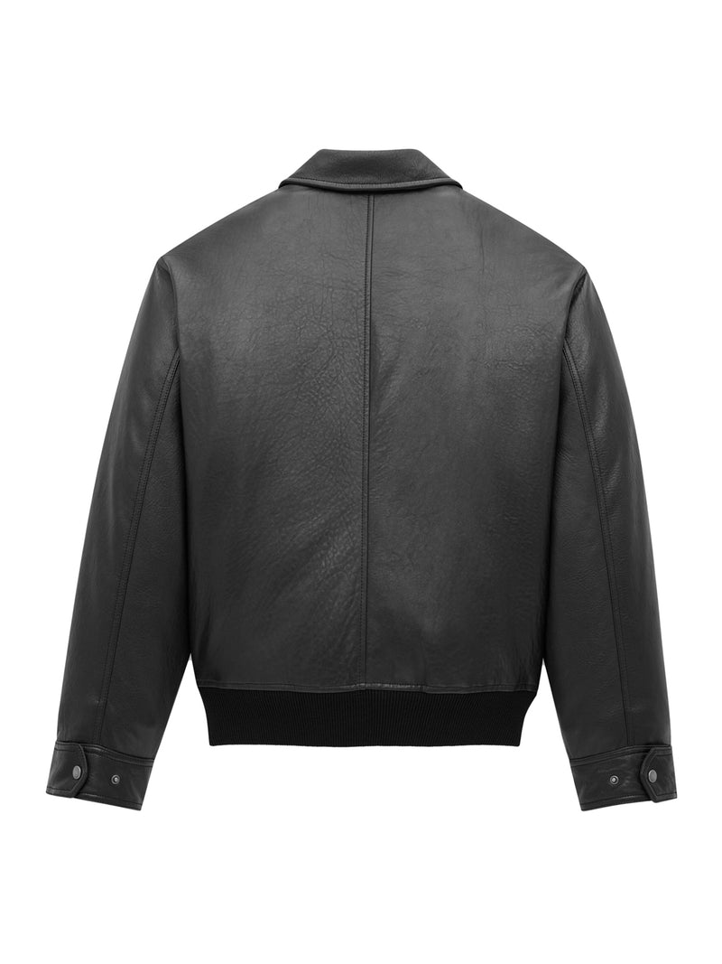 Suitnegozi BOMBER IN PELLE DI AGNELLO MARTELLATA