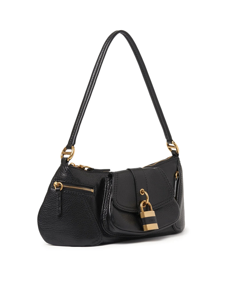 Suitnegozi BORSA A SPALLA 99 IN PELLE GRANATA