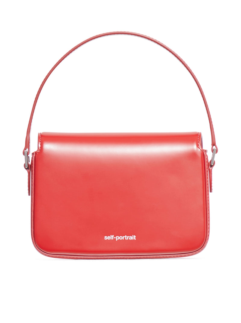 Suitnegozi Borsa A Spalla Con Fiocco Metallico