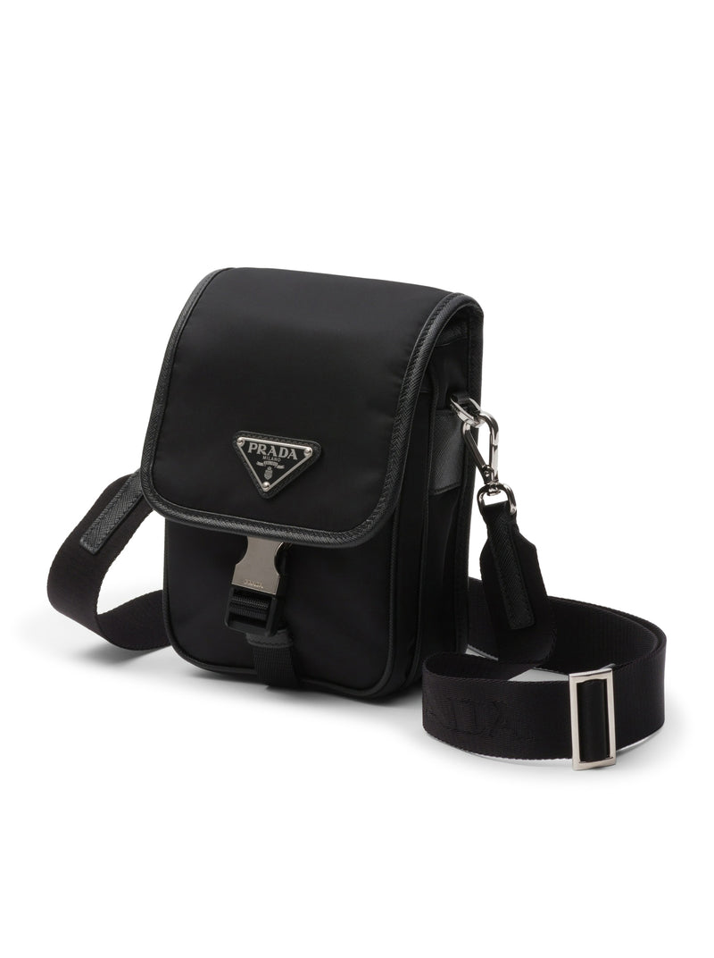 Suitnegozi Borsa A Tracolla In Re-Nylon E Saffiano