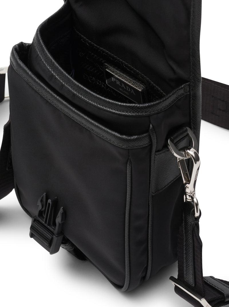 Suitnegozi Borsa A Tracolla In Re-Nylon E Saffiano