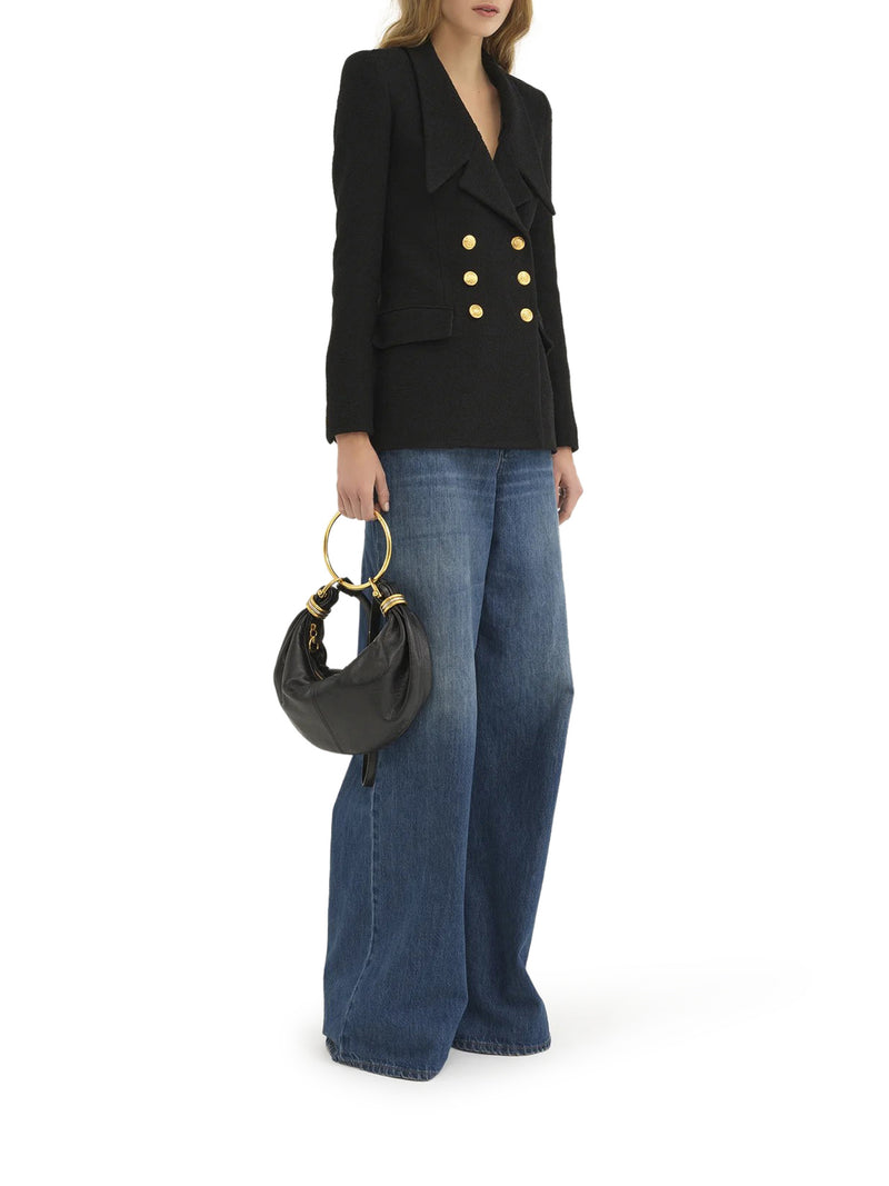 Suitnegozi BORSA HOBO BRACELET IN PELLE GRANATA