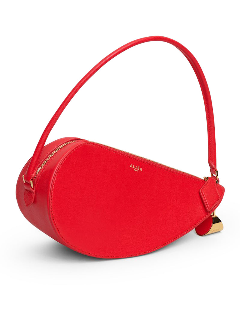 Suitnegozi BORSA LE DEMI-CŒUR IN PELLE DI CAPRA