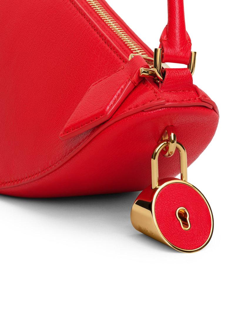 Suitnegozi BORSA LE DEMI-CŒUR IN PELLE DI CAPRA