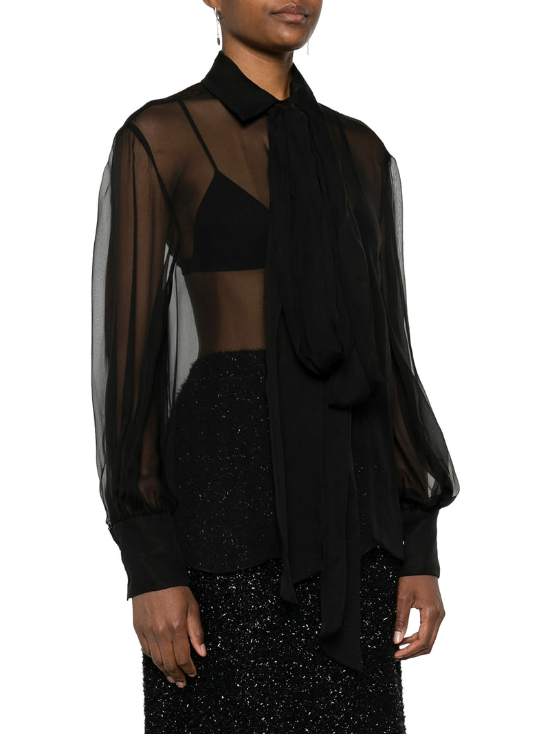 Suitnegozi Camicia Con Dettaglio Foulard