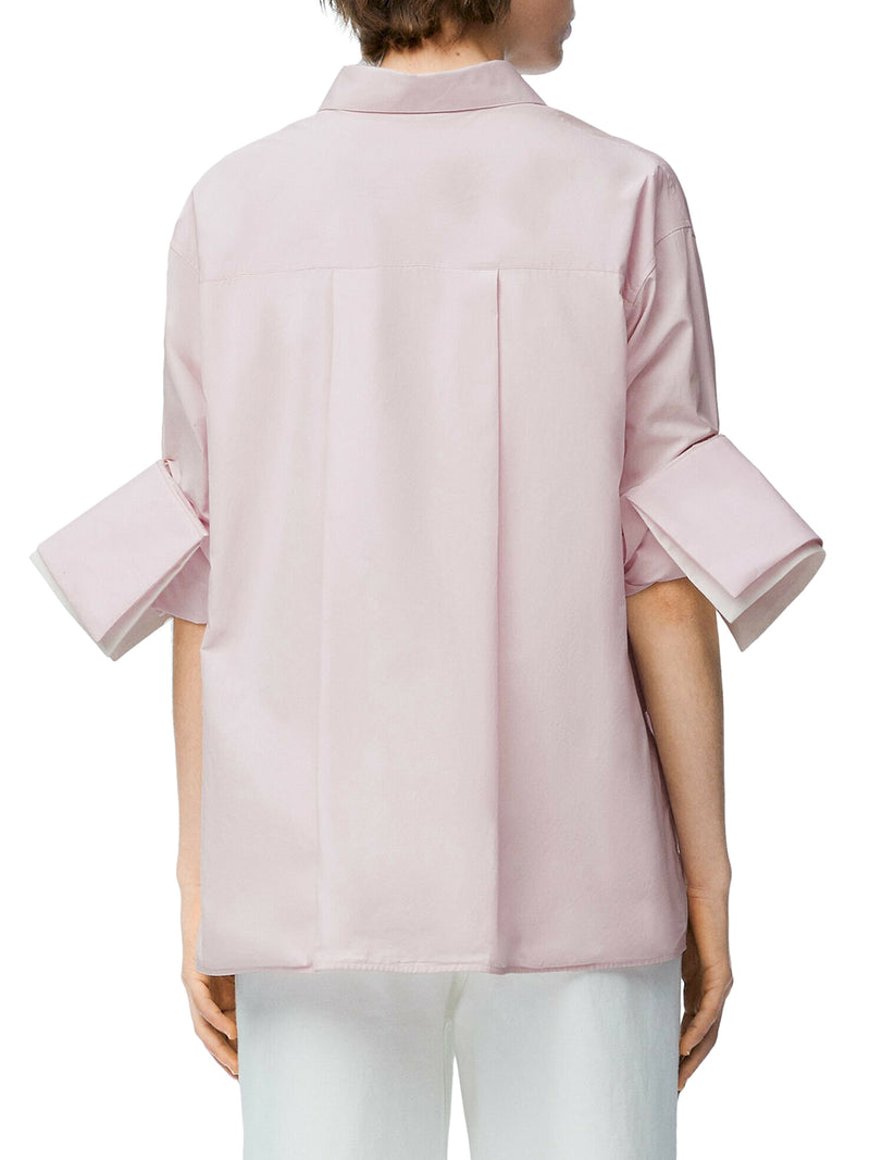 Suitnegozi Camicia Con Risvolti In Cotone