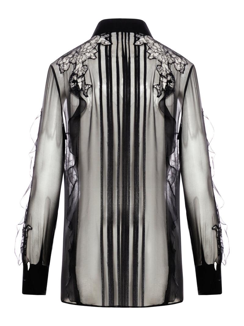 Suitnegozi CAMICIA IN CHIFFON DI SETA