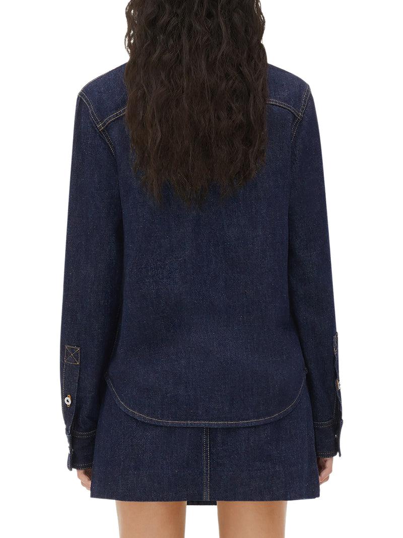 Suitnegozi Camicia In Denim