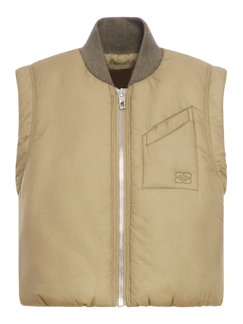 Suitnegozi Canotta crop trapuntata