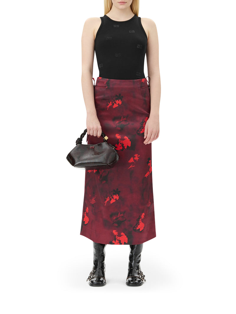 Suitnegozi CANOTTA FARFALLA CON STRASS NERI