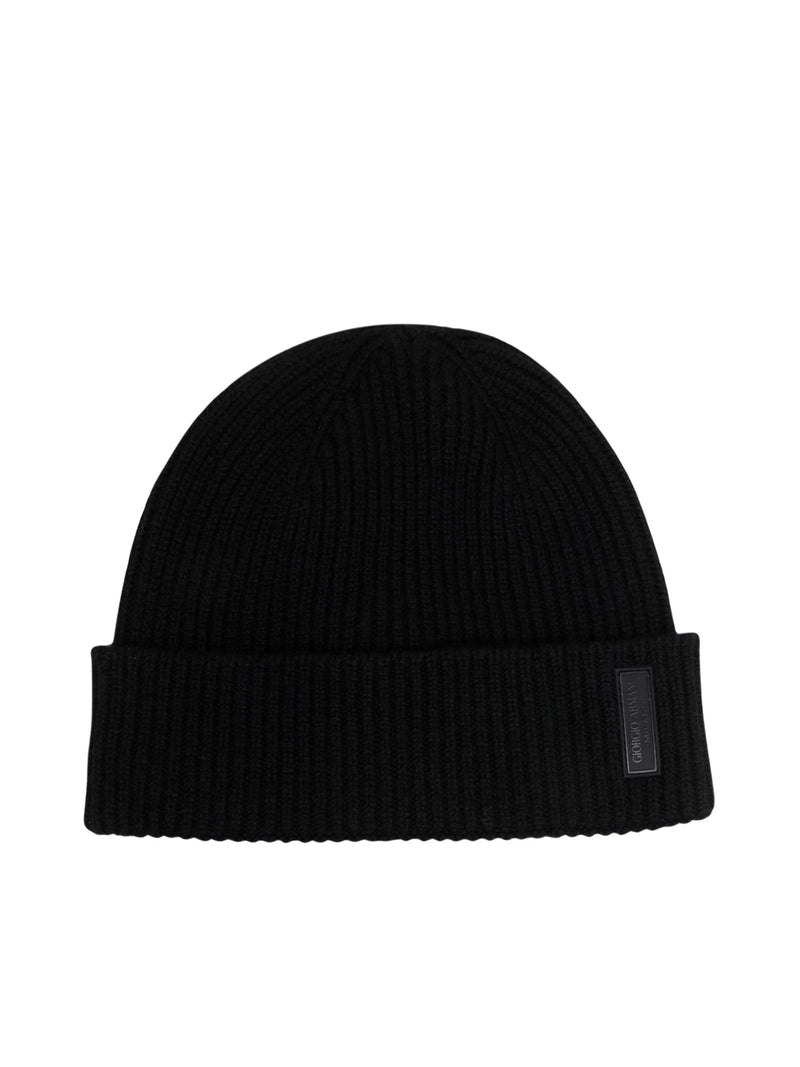 Suitnegozi CAPPELLO IN CASHEMERE CON PATCH LOGO