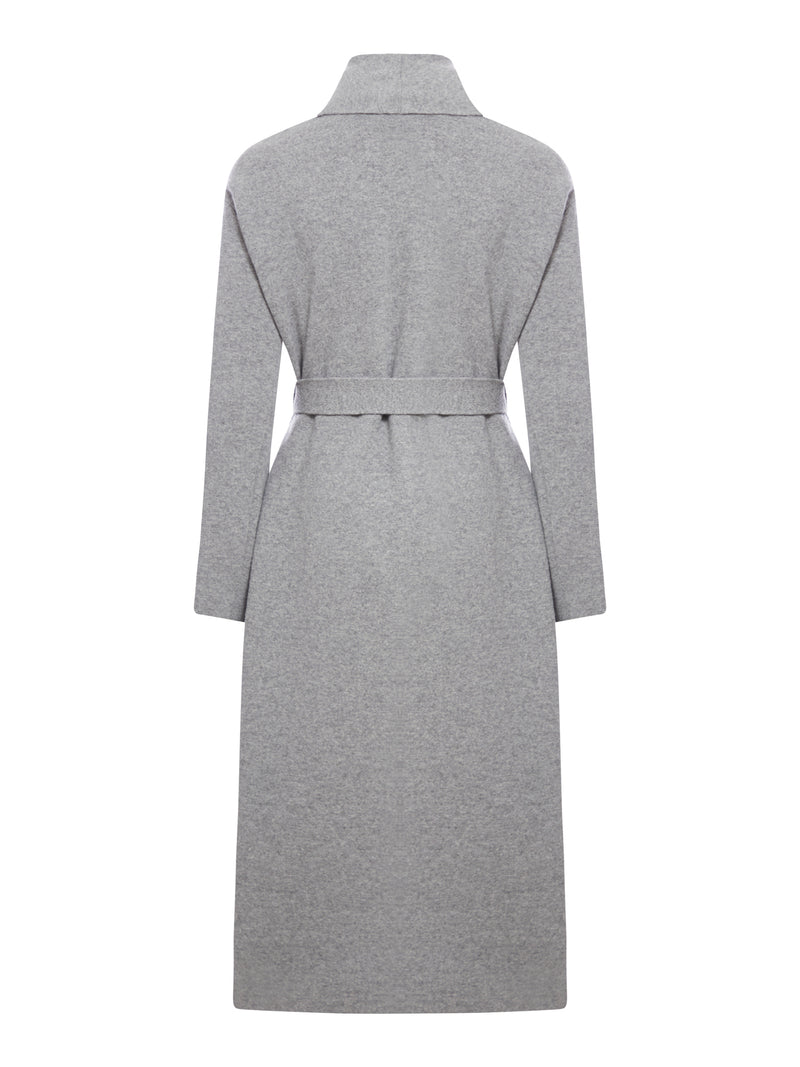 Suitnegozi Cappotto Lungo Con Cintura