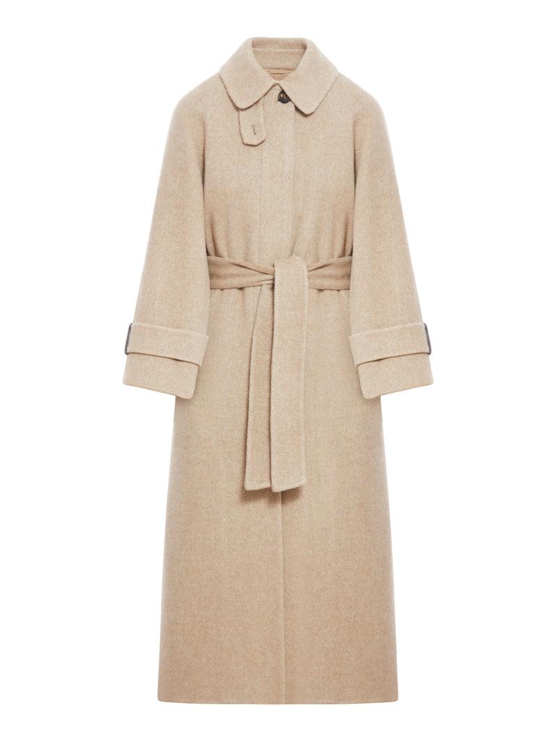 Suitnegozi cappotto lungo in lana