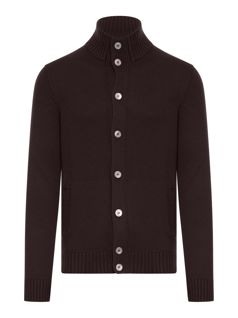 Suitnegozi CARDIGAN 4 FILI MERINOS CON BOTTONI