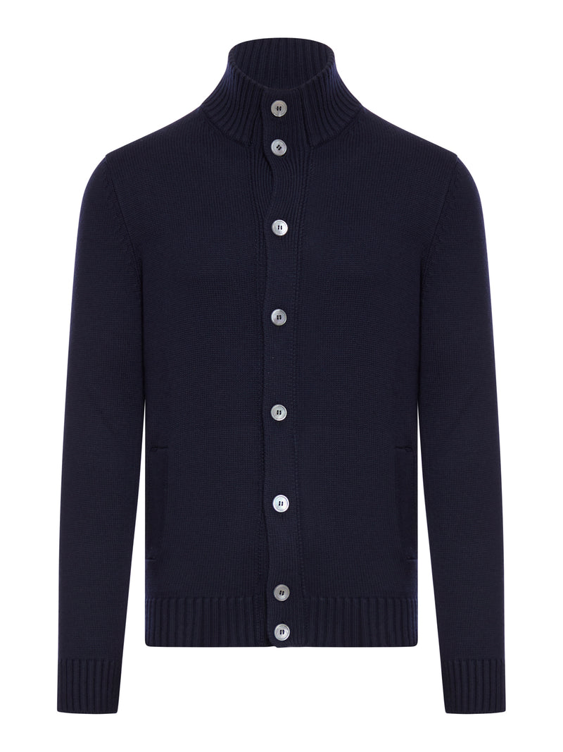 Suitnegozi CARDIGAN 4 FILI MERINOS CON BOTTONI