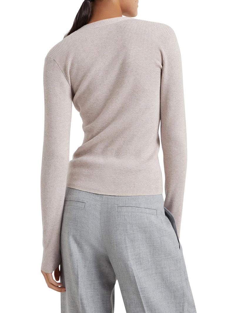 Suitnegozi Cardigan In Cashmere Sparkling A Coste