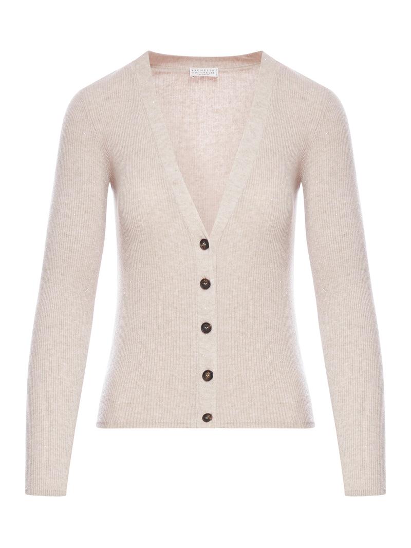 Suitnegozi Cardigan in cashmere Sparkling a coste