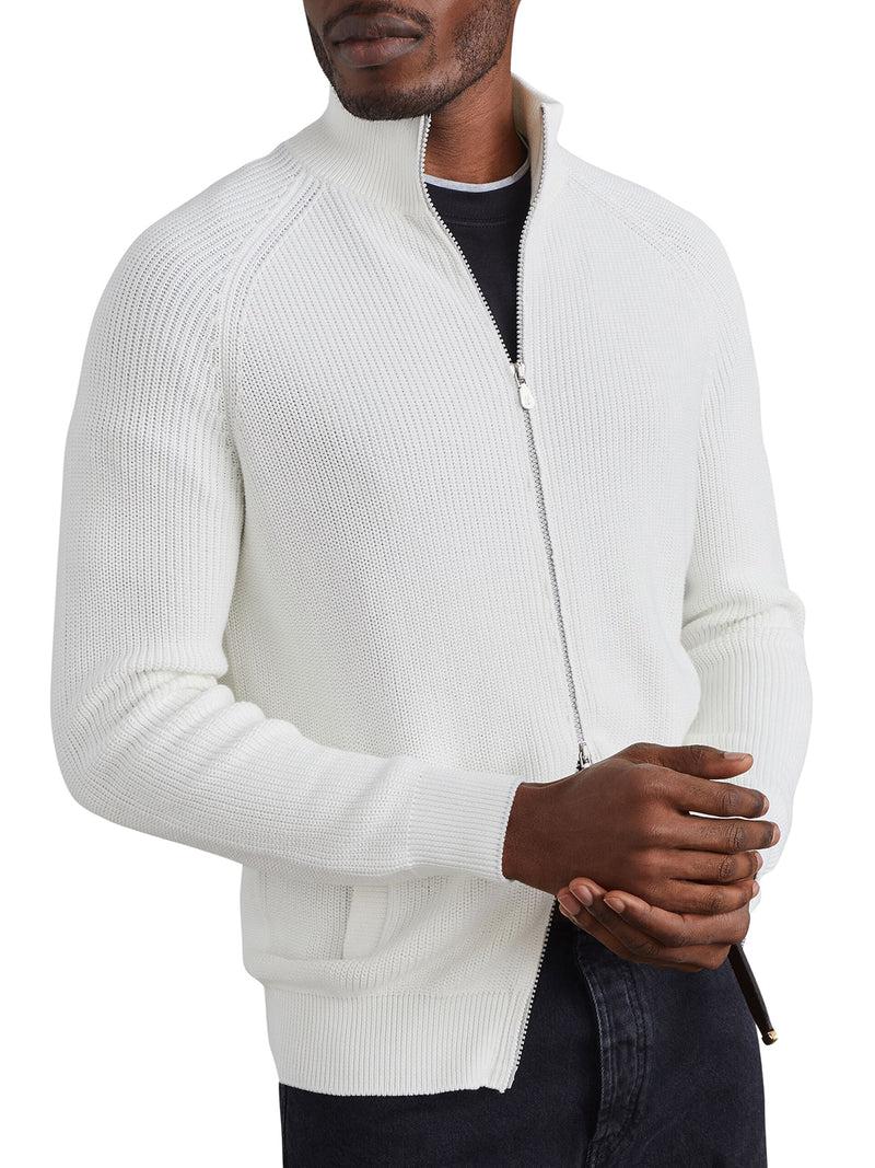 Suitnegozi Cardigan In Cotone Bianco