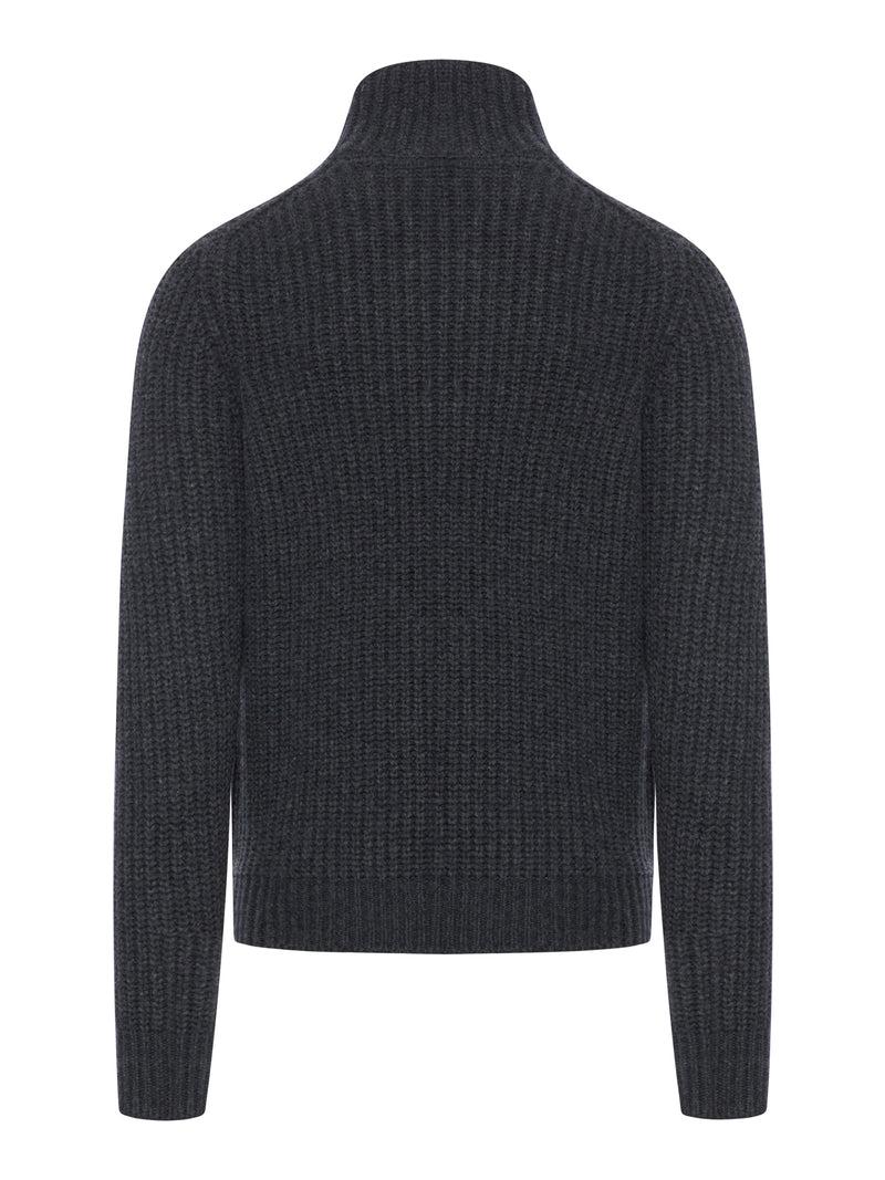 Suitnegozi Cardigan In Lana Con Zip