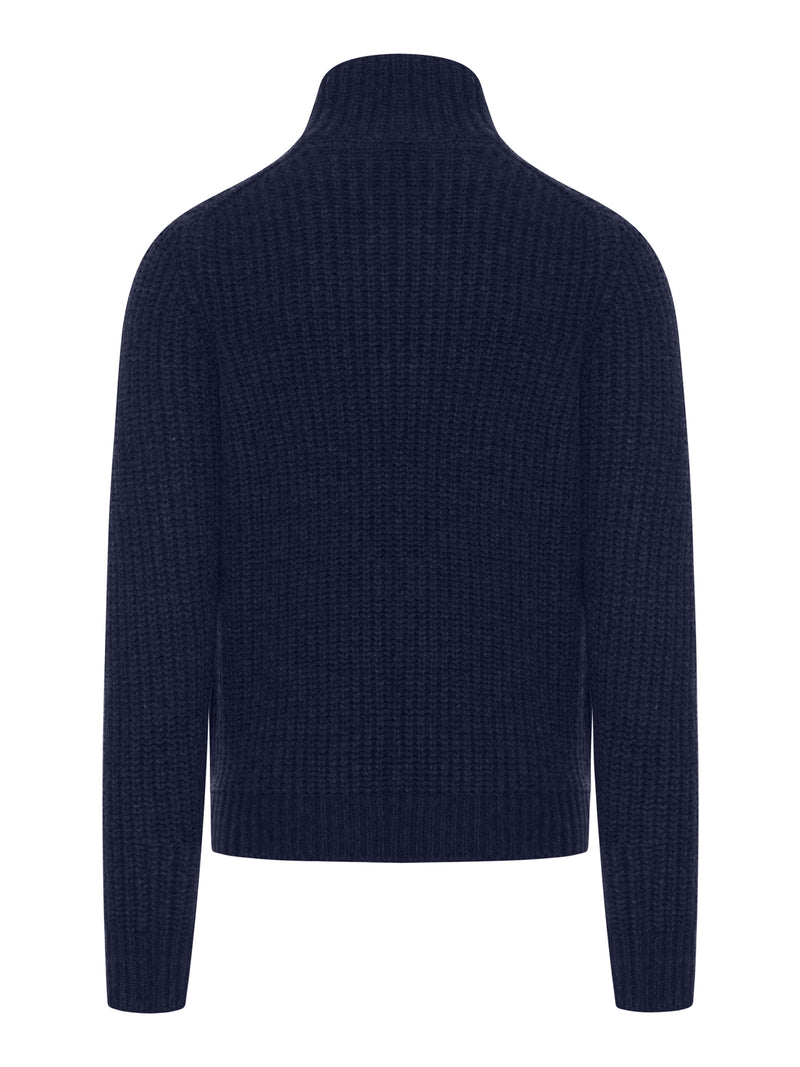 Suitnegozi Cardigan In Lana Con Zip