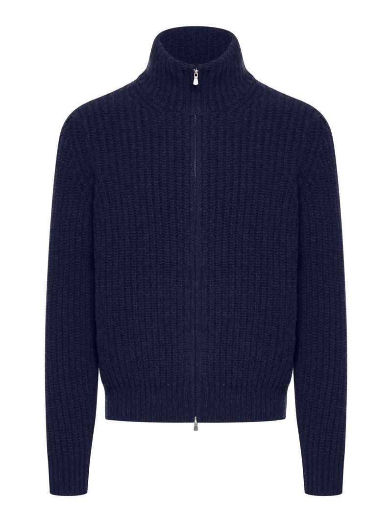 Suitnegozi cardigan in lana con zip