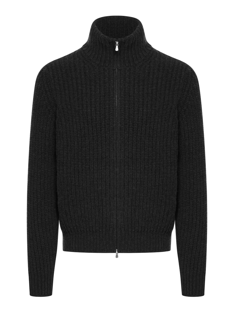 Suitnegozi cardigan in lana con zip