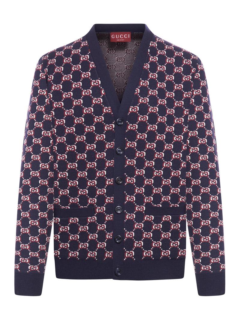 Suitnegozi Cardigan in lana jacquard GG