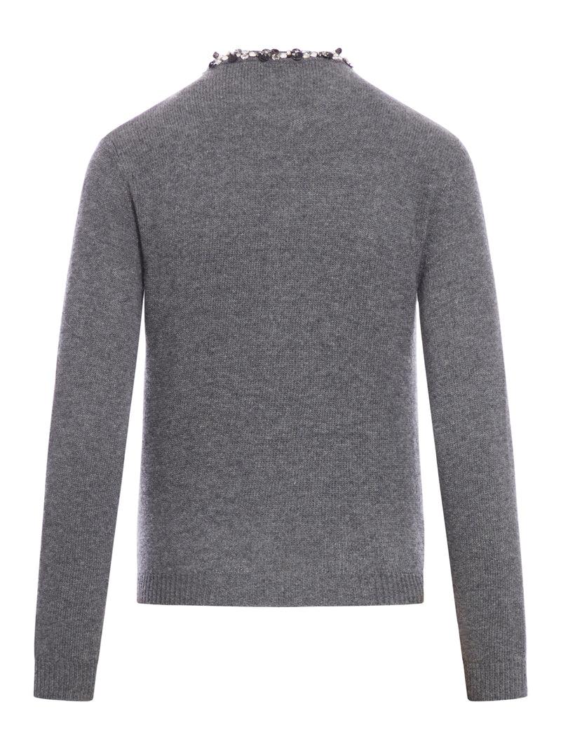 Suitnegozi CARDIGAN IN LANA RICAMATO